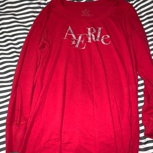 Aerie red sleep shirt XXL good condition